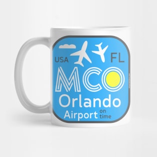 MCO airport code Mug